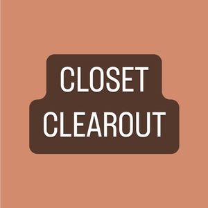 CLOSET CLEAROUT